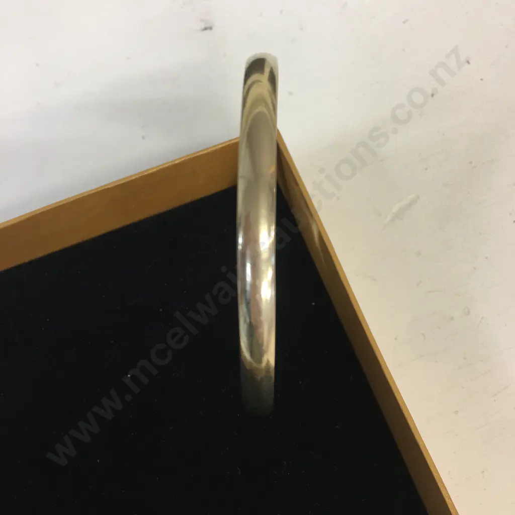Gold Bangle Stamped 9ct. 24gm Image 1++